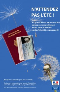 Pensez à anticiper votre demande de carte nationale d'identité pour plus de sérénité.