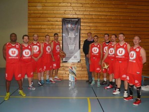 L'équipe de basketteurs de l'ASLG