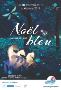 Noel bleu à Guebwiller